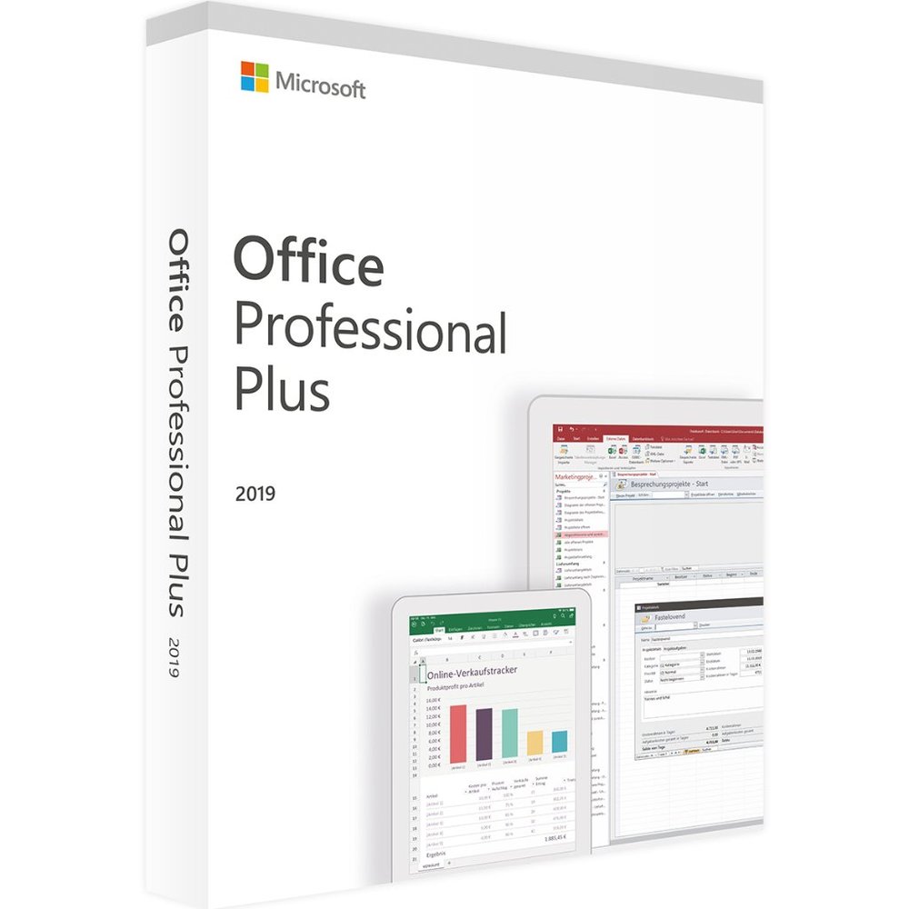 MICROSOFT OFFICE 2019 PROFESSIONAL PLUS 32/64 BIT Lifetime Activation Key for 1
